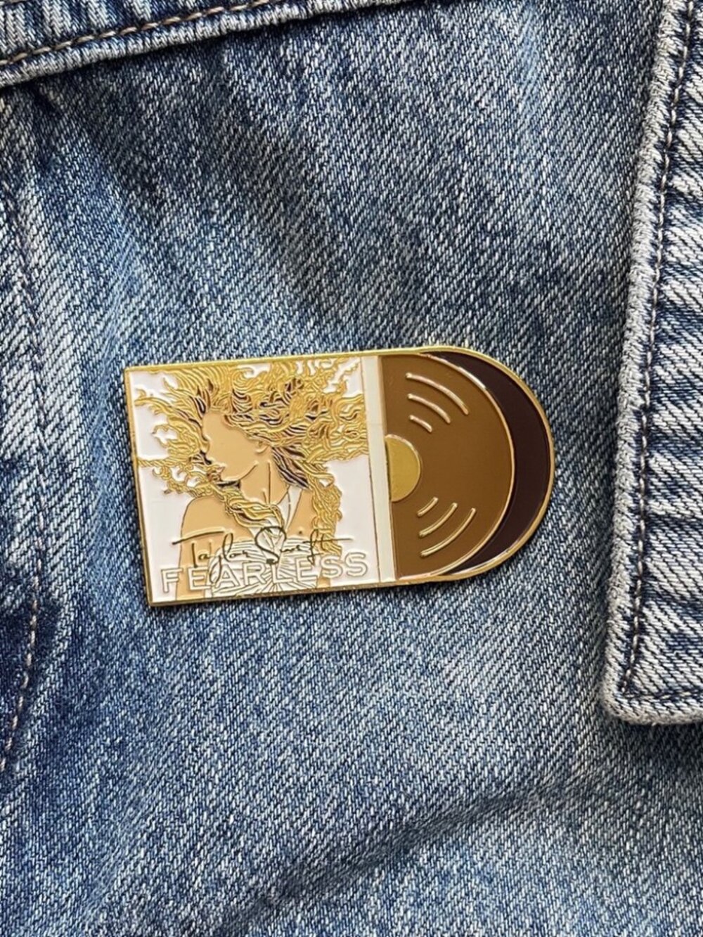 Fearless Enamel Pin | Fan Pin